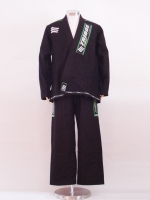 GREEN TRIBOS ブラックシングル柔術着
