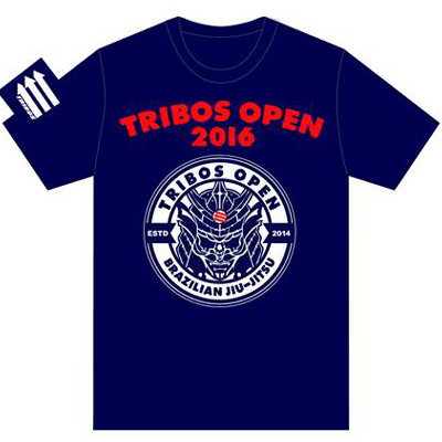 TRIBOS OPEN 2016 熊本地震チャリティＴシャツの前（柔術、総合格闘技）